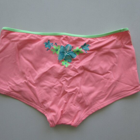 DIPPERS Pink Boyshorts Sporty Bikini - Sz Med - NEW - Picture 6 of 10